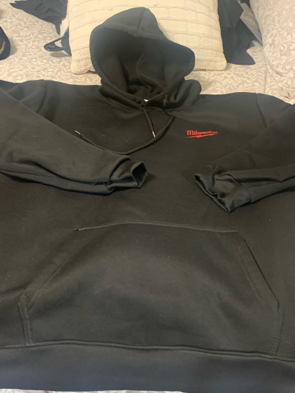Milwaukee Black Hoodie Sweatshirt - Men's Pullover